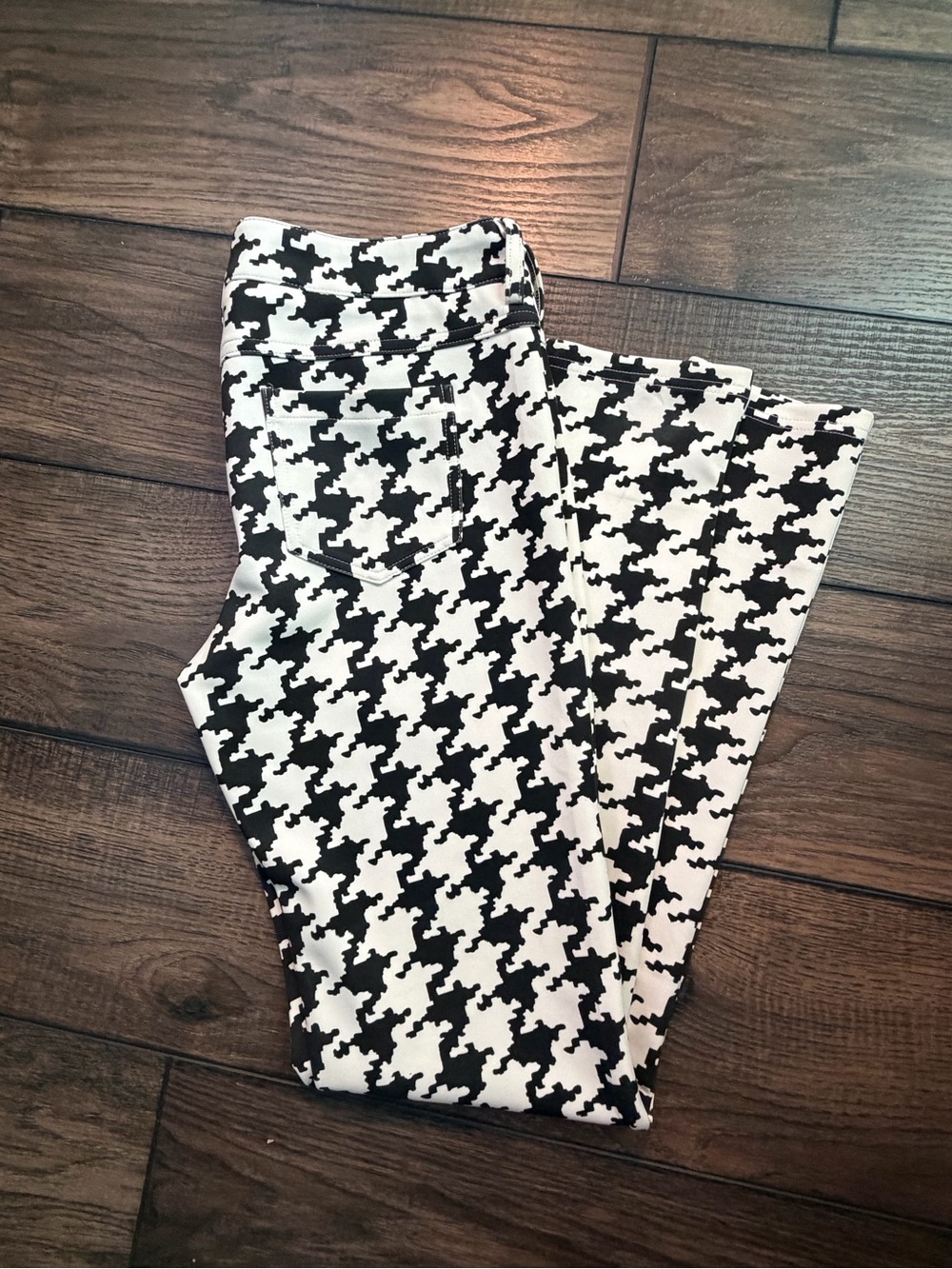 ANGIE: Houndstooth Pant